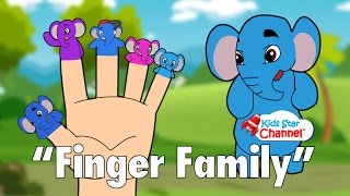 Finger Family Song Elephant | Kids Songs Videos | Kids Star Channel