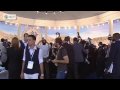 Raw video from the official group photo opportunity of the G-8 + BRIC + Africa leaders, shortly after they discussed global food security on Friday at the summit in l'Aquila, Italy.