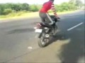 nitin rex: single foot peg rolling burnout nitin rex: single foot peg rolling burnout