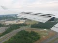United Airlines 747 landing Beijing - Washington DC