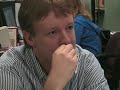 daily news editor pat rice brought in some hot peppers he grew in his garden. he challenged the reporters to eat one. andrew gant took him up on the challenge. watch his reaction.