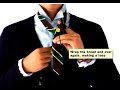 tie the perfect four-in-hand from rugby
