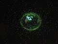 satellite around earth