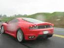 Ferrari Racing With Police going past Ferrari Racing With Police going past
