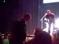 Chad Smith yelling at security guard at Drummer Live 2008