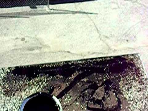 how to patch roof with tar