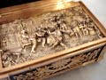Boite à musique à automate - Musical Box with automaton scenery N°178