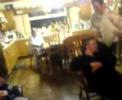 Halliday Hits Moles with cushion
