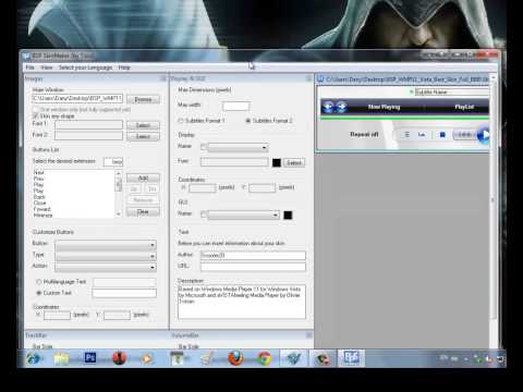 how to change bsplayer skin