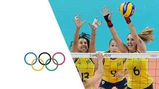 Volleyball Women's Preliminary - Pool B - USA V BRA - Replay -- London 2012 Olympic Games