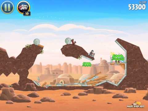 Angry Birds Star Wars Part 1, Levels 1-40