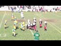 Kaiden K. hits Dom P. from 4 yds out. Kaiden K. hits Dom P. from 4 yds out.