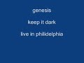 keep it dark live in philidelphia