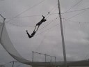 Deborah improving on the trapeze! 9/10/08