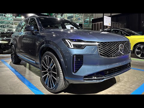 new volvo xc90 facelift 2025 b5 awd  visual review