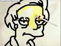 Drawing Edna Krabappel on artpad