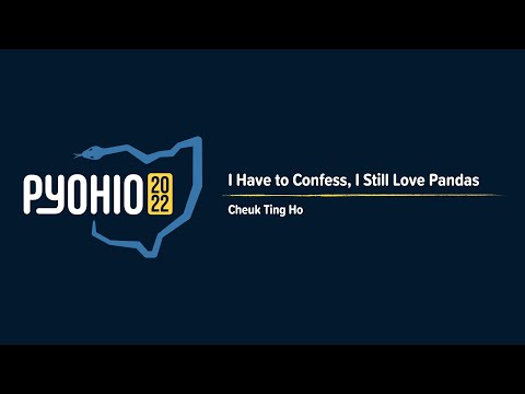 I Have to Confess, I Still Love Pandas