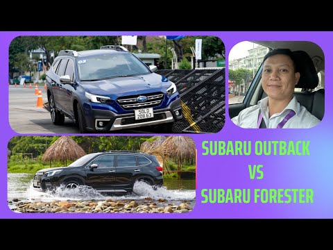 So sánh Subaru Outback 2.5i-T ES & Forester 2.0i-S ES | Ngoại, nội thất có gì khác nhau? QuangCar