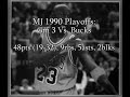Michael Jordan 1990 Playoffs: Gm 3 Vs. Bucks, 48pts