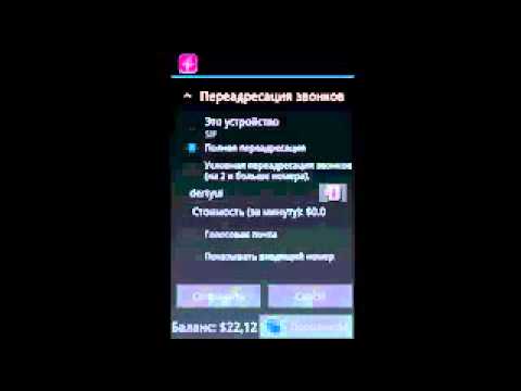 Freeje: Входящие вызовы и переадресация (слайд-шоу)
