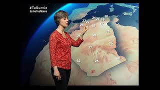 Retrouvez la météo du jeudi 25-03-2021 Canal Algérie