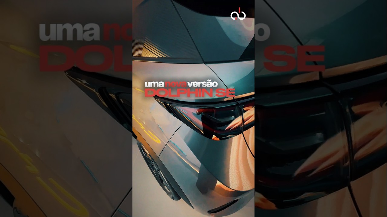 A BYD acaba de trazer uma nova versão do Dolphin para o Brasil. Confira!