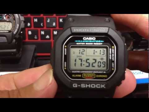DW 5600 - No Sound Please annotation-ON DW-5600シリーズの主な操作方法です。 音無し。 アノテーションをオンにしてください。 DW-5600(JAPAN) http://www.amazon.co.jp/o/ASIN/B000GAYQKY/anatube-22 DW5600E-1V(US...