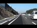 東名岡崎インター付近3車線化実走カメラ