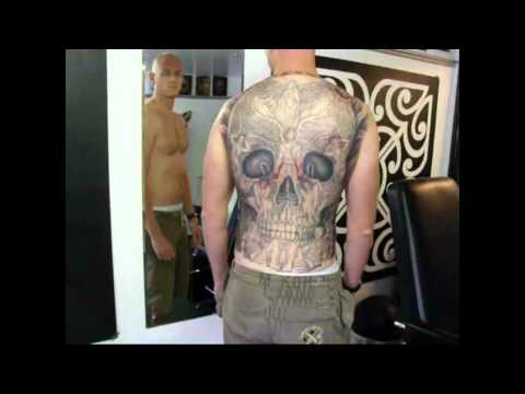 back tattoo - http://www.powerlinesupplies.co.uk/ A little compilation video of my personal Top 10 back piece tattoos I hope that you enjoy Music - Tattoo by Van Halen.