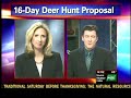 DNR formally proposes 16-day deer hunt
