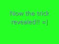 Quarter out of a dollar bill- Revealed-