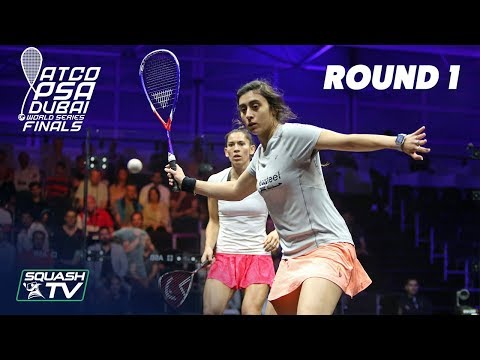 Squash: World Series Finals 2017/18 - Women's Rd 1 Roundup