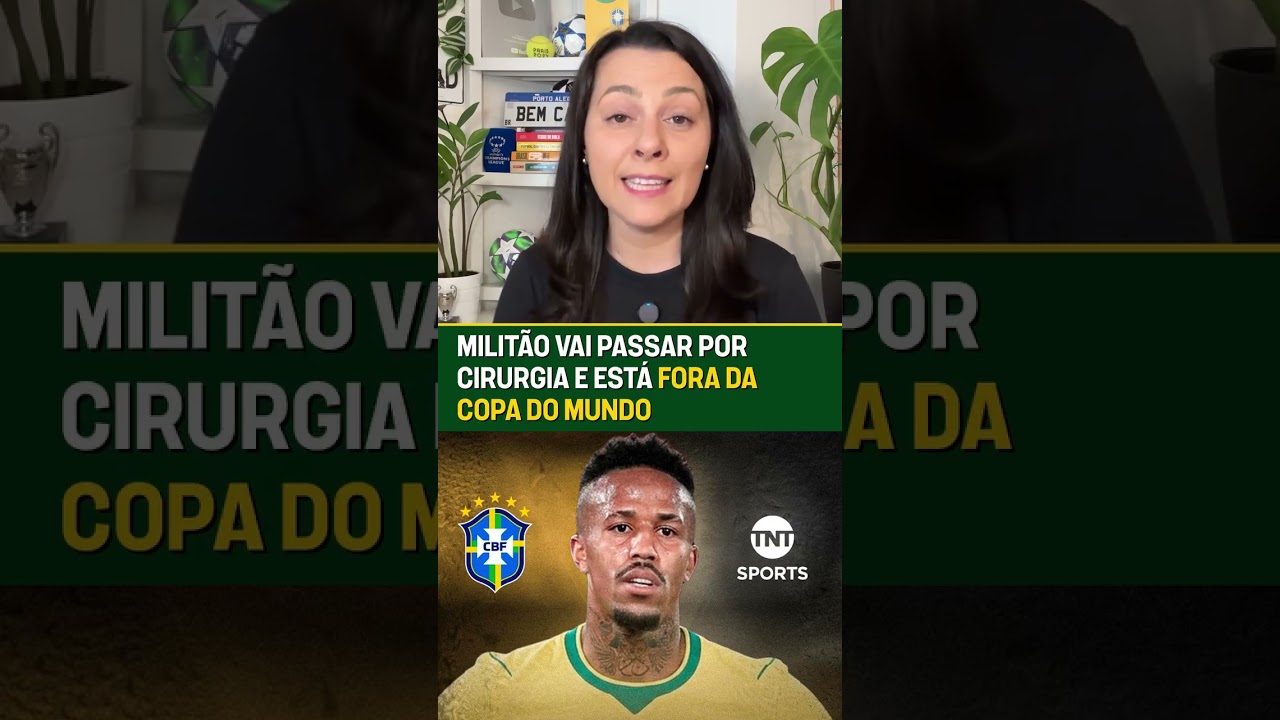 QUE PERDA IMPORTANTE PARA A SELEÇÃO BRASILEIRA NA COPA DO MUNDO! #shorts