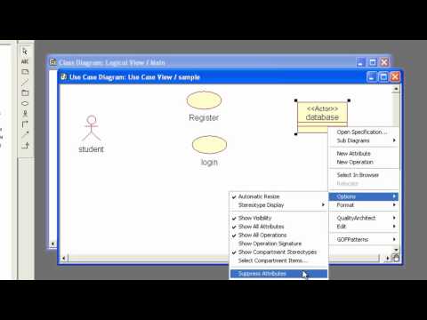 how to create use case diagram