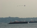Red Arrows in NY: Verrazano to Statue of Liberty