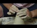 Making a Ceramic Teapot : Ceramic Teapot Spout Throwing