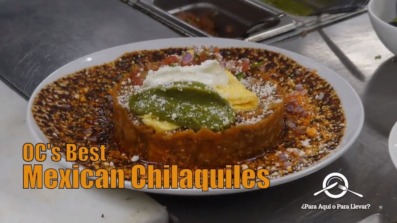 Anepalco Mexican Modern - OC's Best Chilaquiles