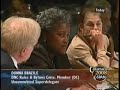 donna brazile takes on former governor james blanchard over the clinton campaign's eternally moving goal posts this campaign during the dnc's rules committee hearing on seating florida and michigan.
