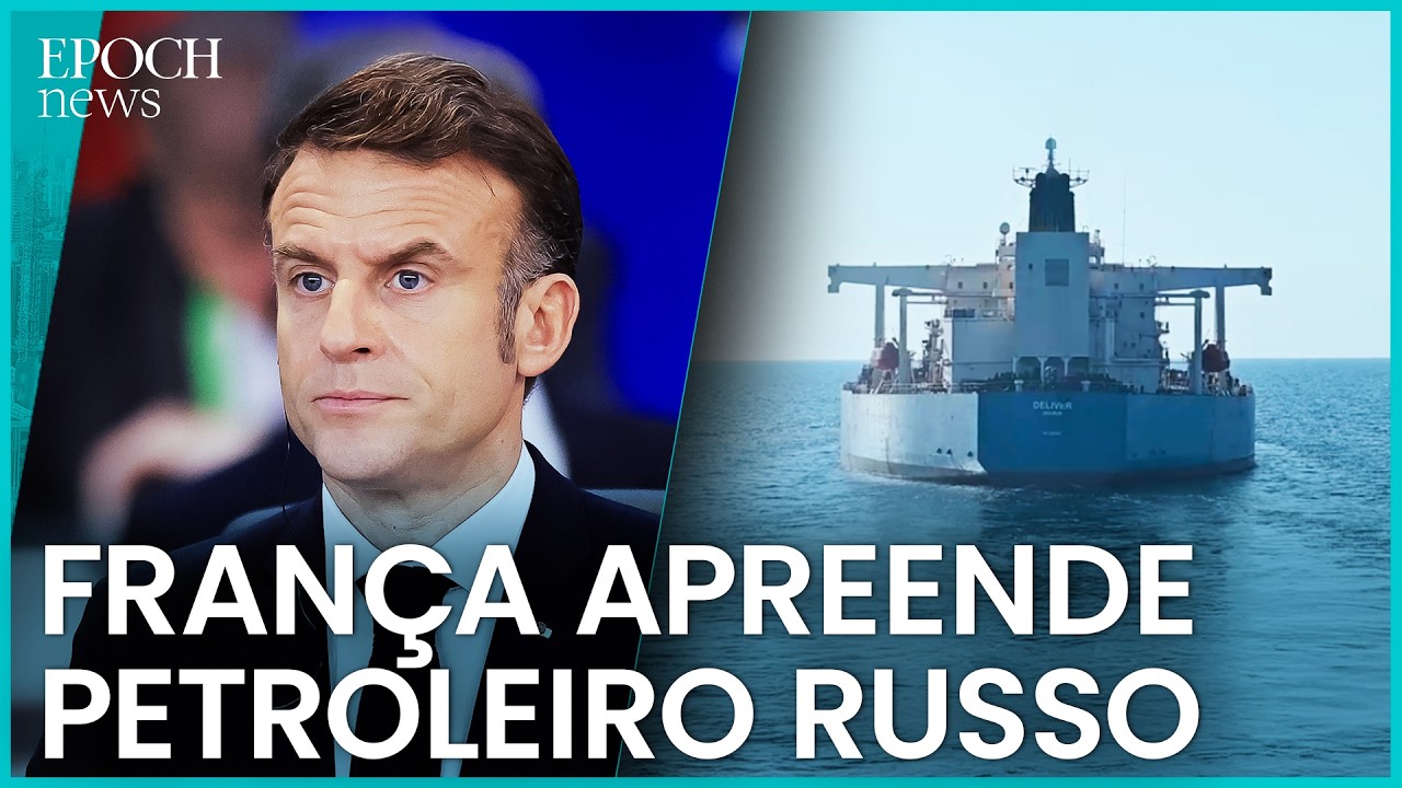 França apreende petroleiro russo no Mediterrâneo em operação para combater evasão de sanções