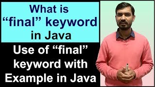 final Keyword in Java with Examples Hindi