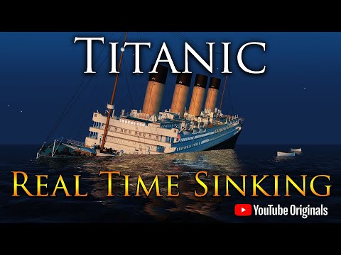 Titanic 108 Years | A Real Time Sinking Animation