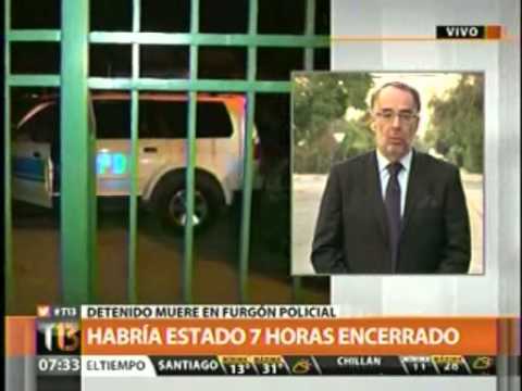 Fallecimiento de detenido en Rancagua