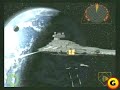 *krieg der sterne* this is a clip from lucasfilm's star wars rogue leader: rogue squadron ii for the nintendo gamecube. a b-wing participates in an attack on an imperial star destroyer. x-wing fighters fly in support.