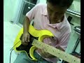 just having fun with an Ibanez RG-350 at JVS with Raymond.