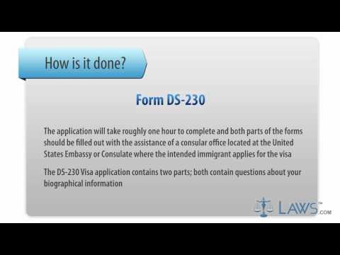 how to fill us immigration form