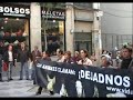 Manifestaci�n animalista de Vida Universal en Madrid