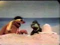 Classic Sesame Street - Ernie buries Bert at the beach