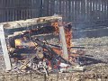cool brush fire
