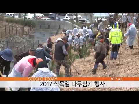 2017 식목일 나무심기 행사 