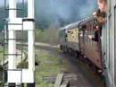 Onboard D6700 departing Levisham